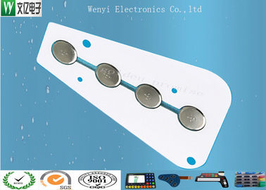 Membran Switch Tactile Metal Domes Assembly SUS301 5 Dimple Untuk Remote Kontrol
