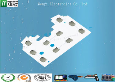 8mm Logam Dome Keys Untuk Remote Kontrol EMI Shield Customized Array