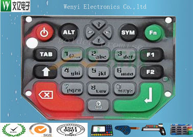 Keypad Membran Kustom, Silikon Keypad Numerik Perawatan Minyak Mengkilap Tinggi