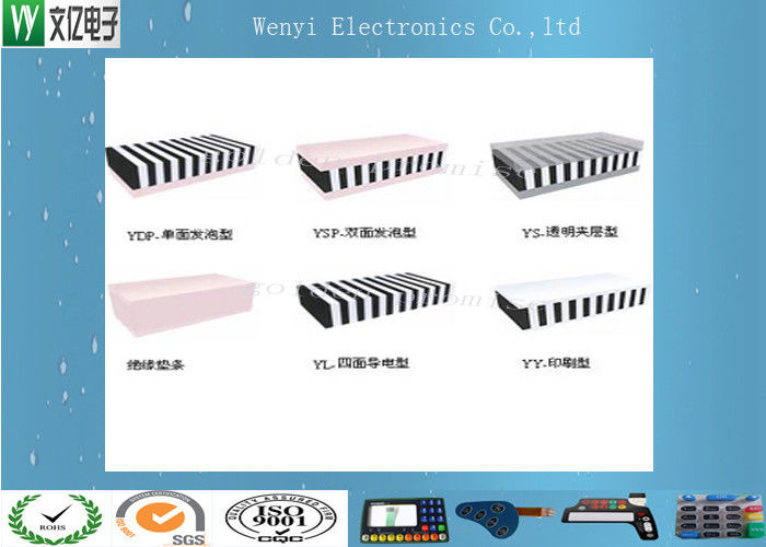 Konektor Heat Seal Tipe SYS Sisi Ganda Karet Konduktif