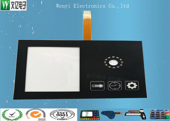 Sakelar Tombol Tekan Membran PCB Kaku, Panel Sakelar Membran FPC