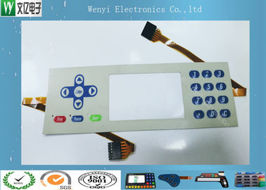 Keypad Kontrol Hapus LCD Konektor Molex Membran Sentuh Kapasitif Pitch 1.27mm