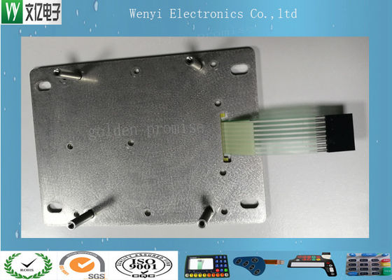 LGF Backlight Illuminated Membran Switch Pad Lampu Samping FPC 8 SMT